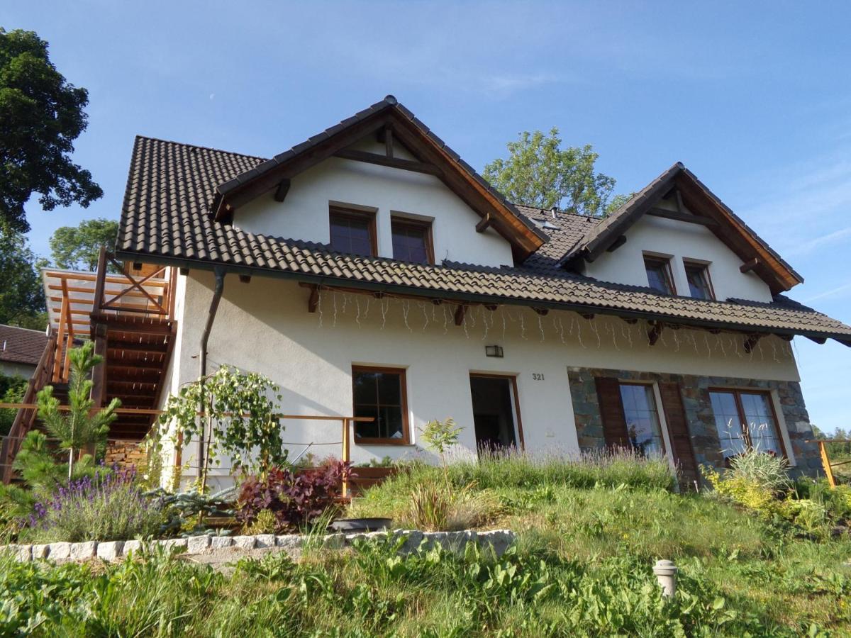 Motýlí chalupa - luxusní apartmány u Ještědu Dlouhy Most Esterno foto
